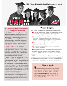 A row of college students, dressed in commencement regalia, behind text that reads "You Can Do It!"