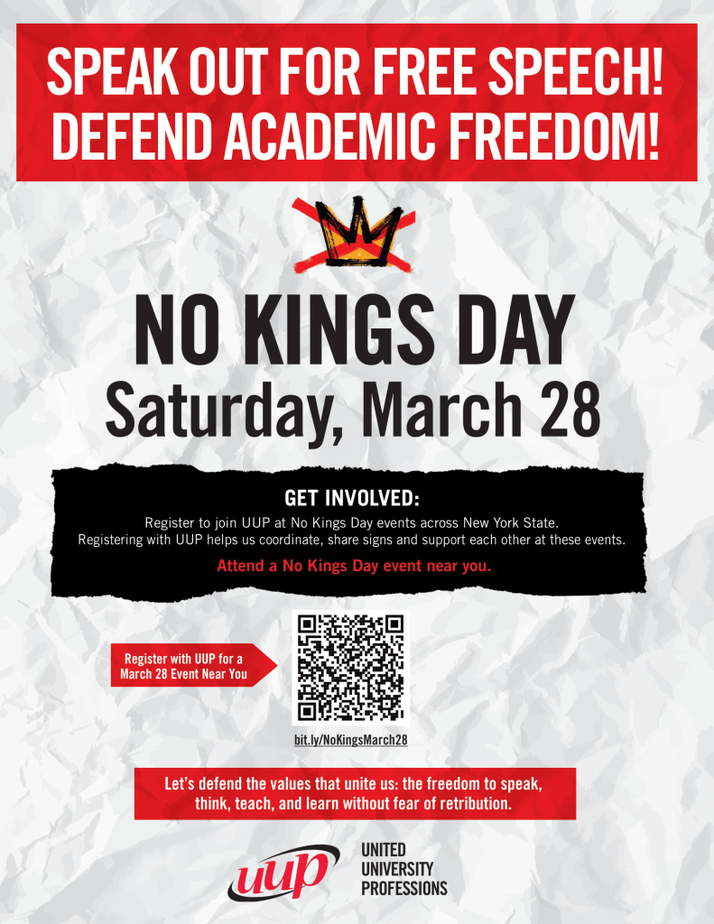 Event poster for No Kings 3 on Saturday, March 28th. Further details in the post.